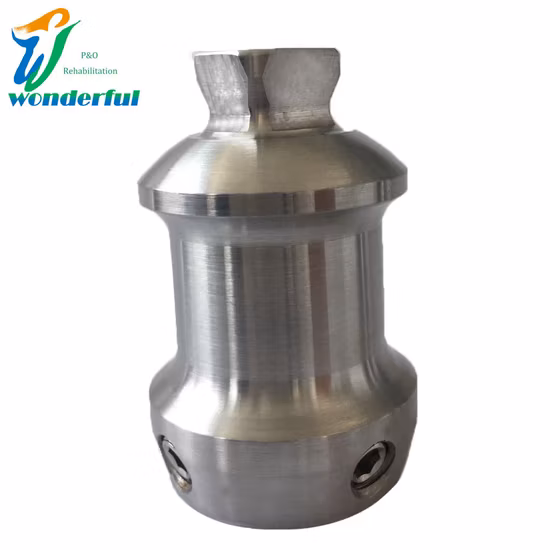 Medical Prosthetic Limbs Implant Double Pyramid Adapter for Leg Prosthesis