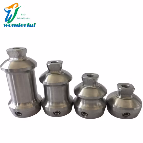 Medical Prosthetic Limbs Implant Double Pyramid Adapter for Leg Prosthesis