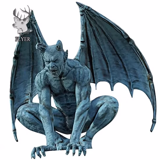 Фигурка знаменитого персонажа фильма, скульптура, выполненная на заказ, бронзовая статуя монстра из воска