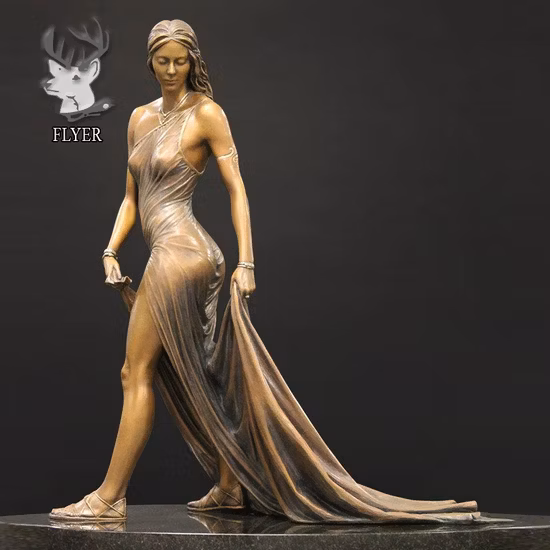 Декоративная бронзовая скульптура европейских знаменитостей на открытом воздухе, фигурка в натуральную величину, художественная скульптура для украшения города