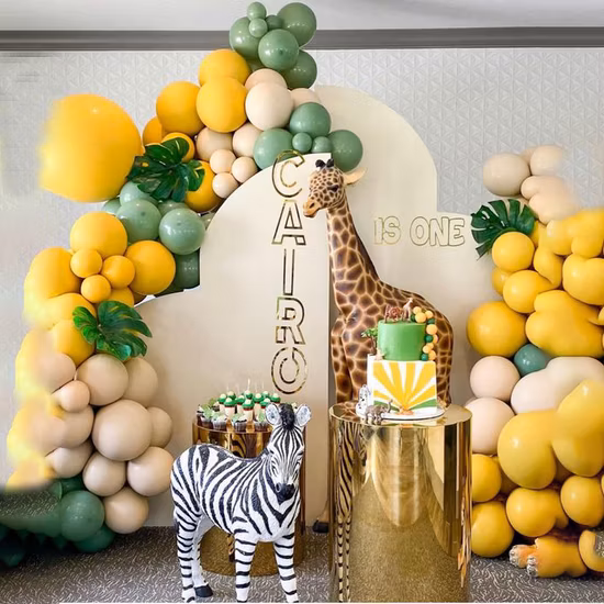 Садовые украшения в натуральную величину, джунгли, сафари, животное, слон, статуя жирафа для продажи